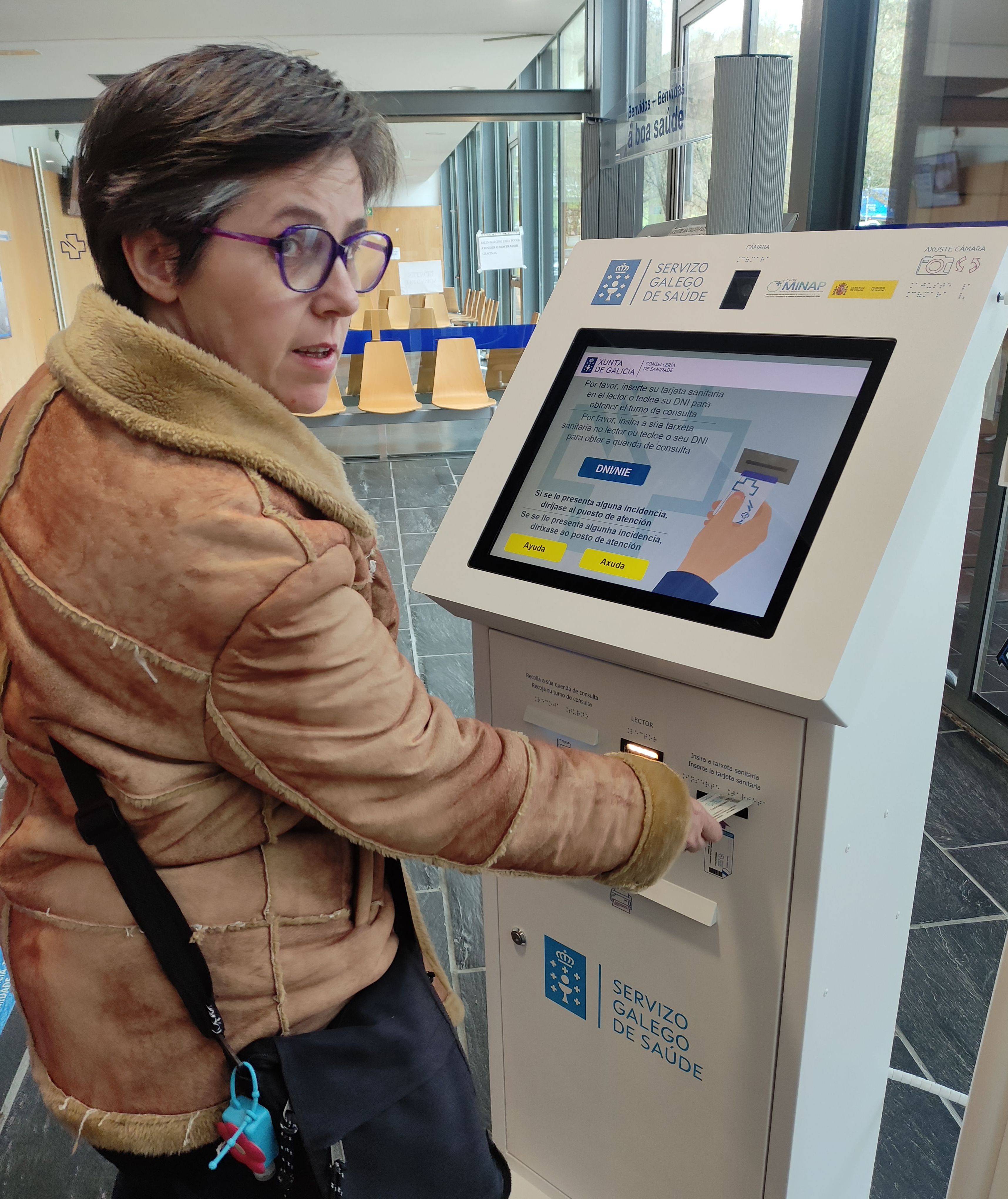 Integración también es utilizarlas nuevas tecnologías para sacar cita médica como el resto de personas