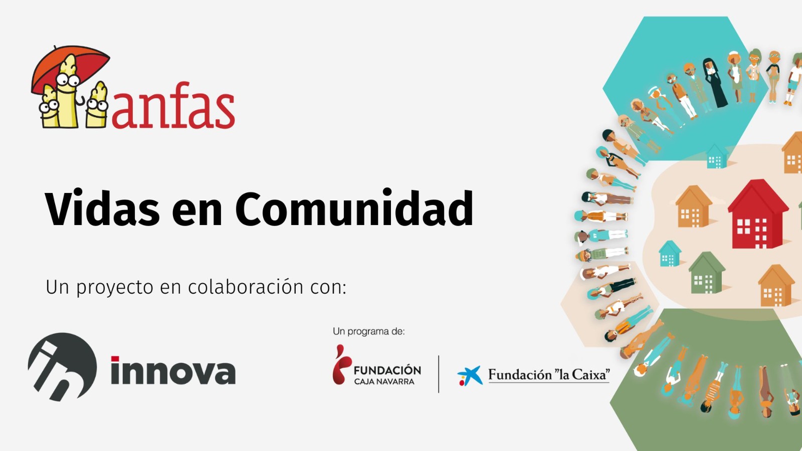 Imagen de diferentes personas y diferentes viviendas