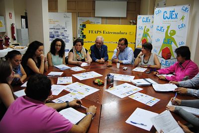 Reunión con Secretario General PSOE Extremeño. Presidente junta Extremadura
