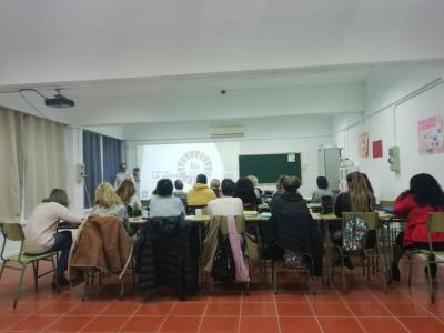 Impartición de taller Agenda 2030 y ODS a alumanado de Curso Atención SocioSanitario
