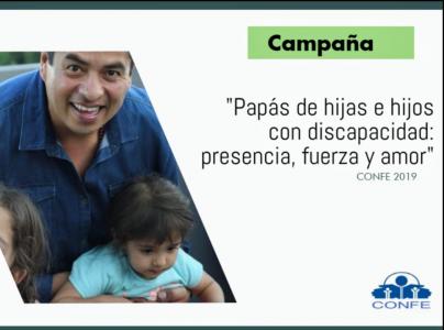 Imagen Campaña de Paternidad Papás de hijas e hijos con Discapacidad: Presencia, Fuerza y Amor.