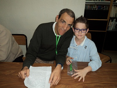 Dos participantes del Proyecto