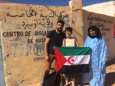 Jacinta Escuela de Educación Especial de Auserd, Campamentos de Refugiados Saharauis