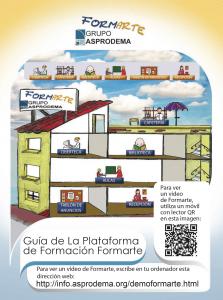 Portada de la Plataforma de Formación FormArte