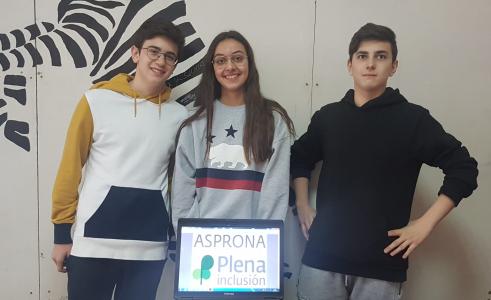 GRUPO DE ALUMNOS DEL I.E.S. ALARCON SANTON DE LA RODA QUE HAN PARTICIPADO EN EL PROYECTO