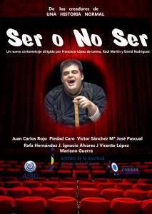 Portada del cortometraje. SER O NO SER