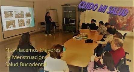 Cuido Mi Salud: Talleres "Nos Hacemos Mayores" - "Salud Bucodental" - "La Menstruación" 