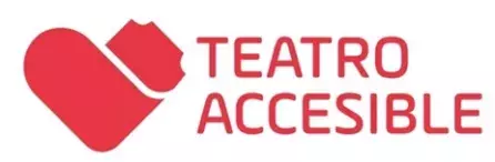 Logo de teatro accesible