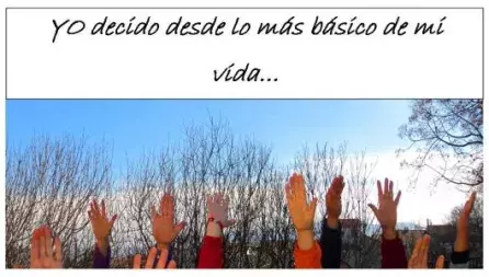 "Yo decido"